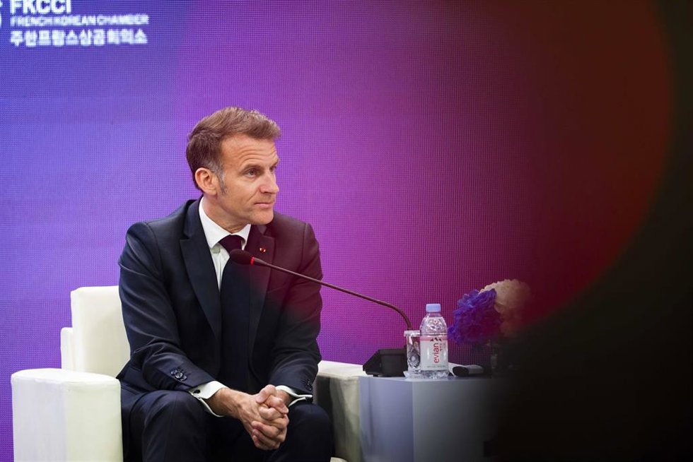 El presidente de Fracnia, Emmanuel Macron