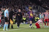 Hansi Flick: "El VAR estuvo muy concentrado con el Atlético; era alemán, gracias"