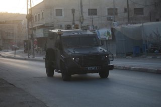 Archivo - 26 December 2025, Palestinian Territories, Nablus: Israeli military reinforcements arrive in the town of Qabatiya as part of operations in several locations in the West Bank following a Palestinian attack that killed one settler and wounded six 
