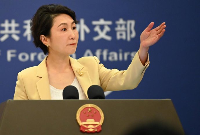 Archivo - Arquivo - A porta-voz do Ministério das Relações Exteriores da China, Mao Ning.