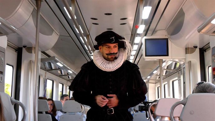 El Tren de Cervantes comienza su XXIX temporada este sábado con una visita teatralizada a Alcalá de Henares.
