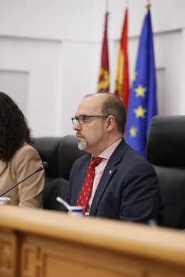 El presidente de las Cortes de C-LM, Pablo Bellido.