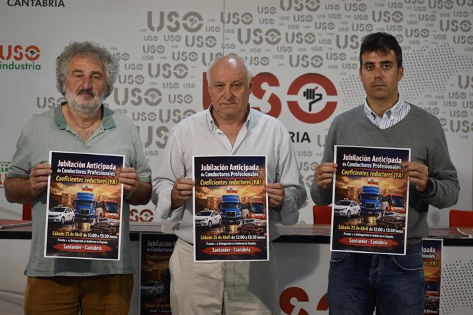 Sindicatos convocan al sector del transporte a una concentración el día 25 ante el "bloqueo" de la jubilación anticipada