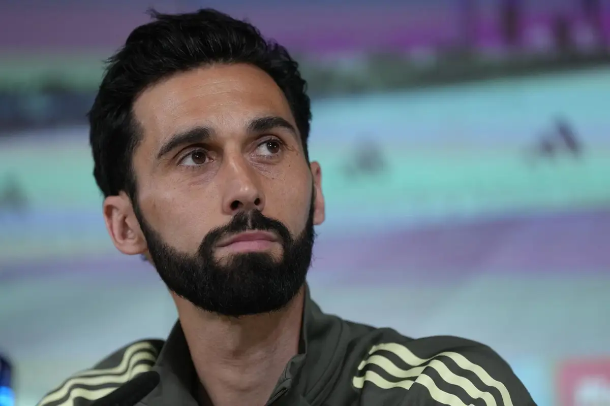 El entrenador del Real Madrid, Álvaro Arbeloa, en rueda de prensa. - Oscar J. Barroso / AFP7