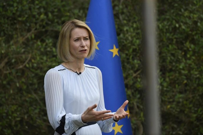 La Alta Representante de la Unión Europea para Política Exterior, Kaja Kallas, en Riad (Arabia Saudí)