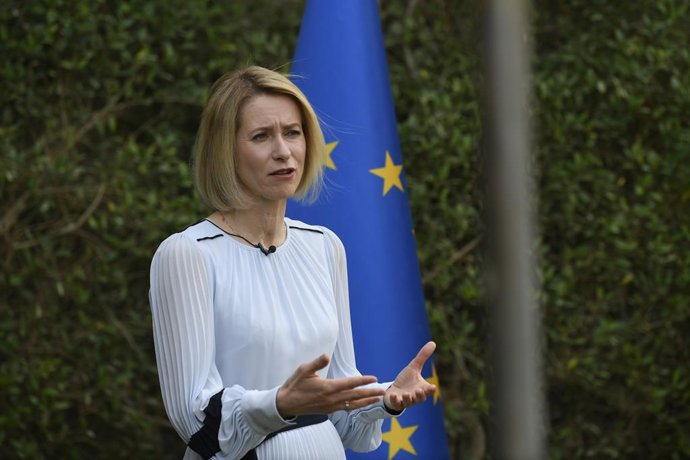 A Alta Representante da União Europeia para a Política Externa, Kaja Kallas, em Riade (Arábia Saudita)