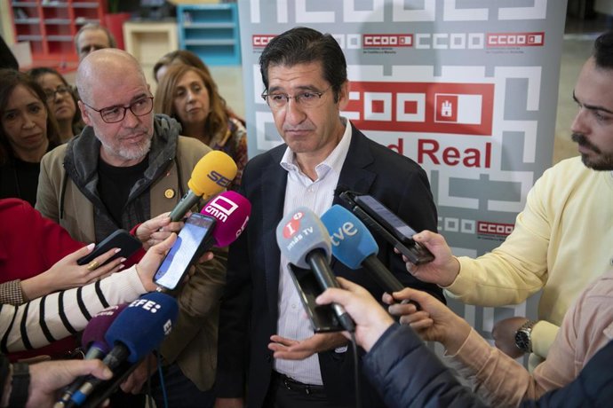 El vicepresidente segundo del Gobierno de Castilla-La Mancha, José Manuel Caballero, en Ciudad Real