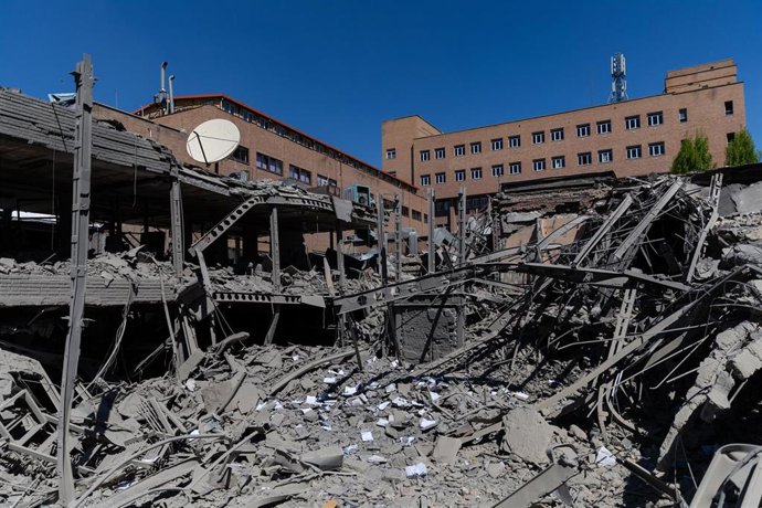 Daños en la Universidad Tecnológica Sharif a causa de un bombardeo en el marco de la ofensiva de Estados Unidos e Israel contra Irán (archivo)