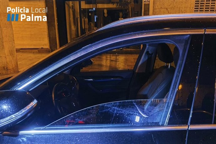 Detenido por robar en el interior de un vehículo