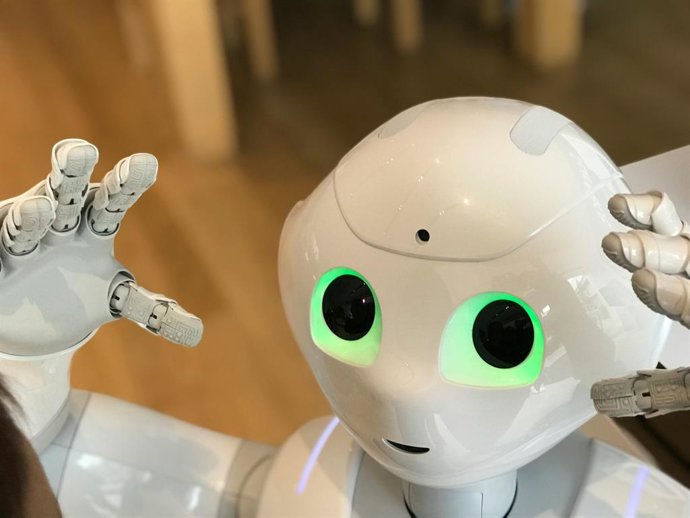 Robot con expresión.