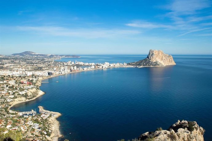 Vista de Calp (Alicante)