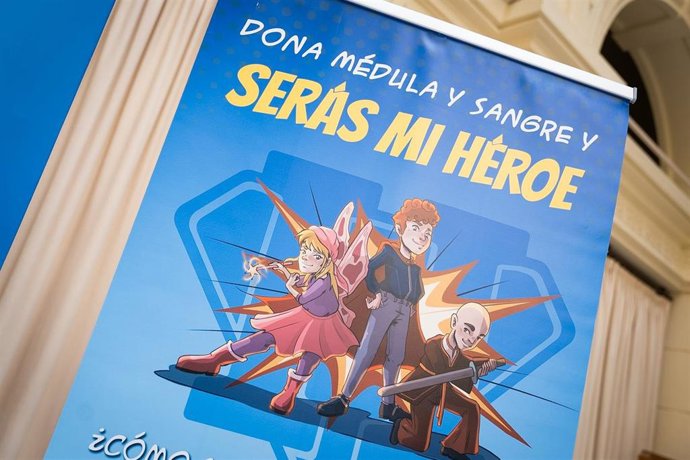 Cartel del Día Escolar de la Donación de Médula y Sangre