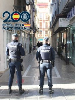 Agentes de la Policía Nacional.