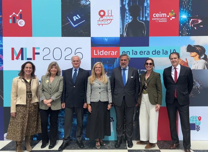 Representantes de las instituciones en la presentación de MLF