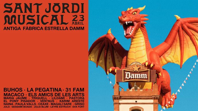 Cartell de Sant Jordi Musical