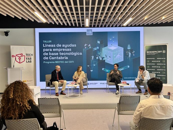 SODERCAN y CDTI acercan las ayudas NEOTEC a las startups de Cantabria en una jornada para preparar la convocatoria 2026