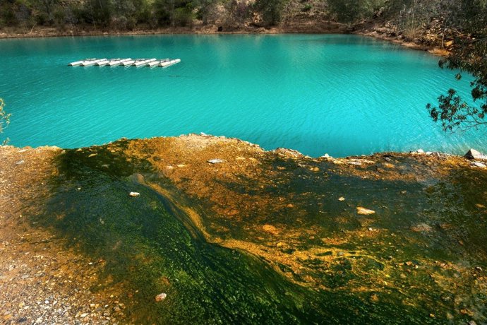 Contaminación en la corta de Aznalcóllar (Sevilla).