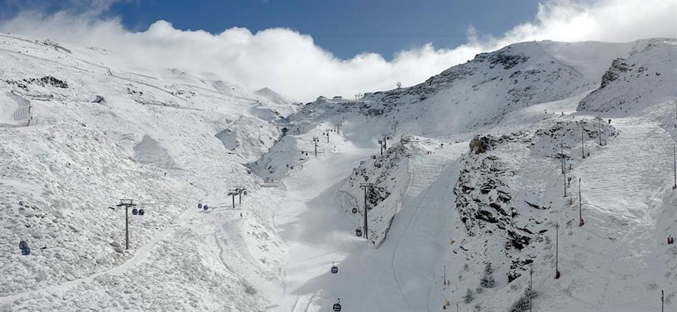 Archivo - La estación de esquí de Sierra Nevada.