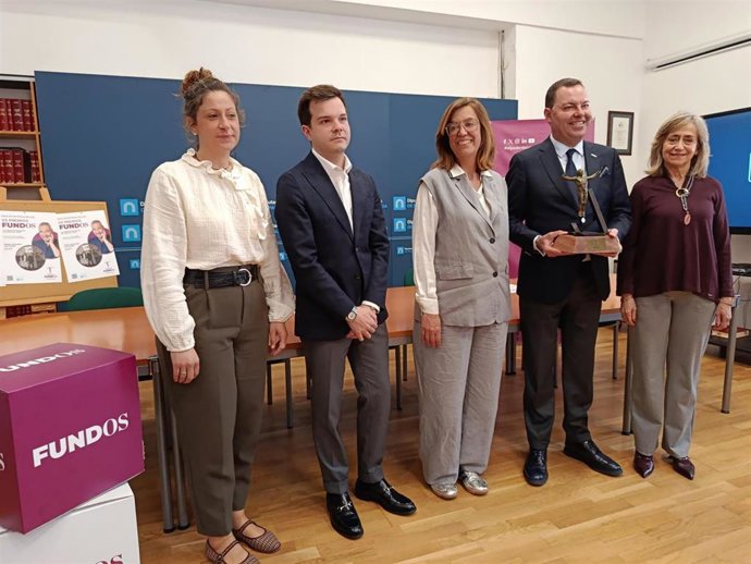 Presentación de la entrega de los premios Fundos en Palencia.