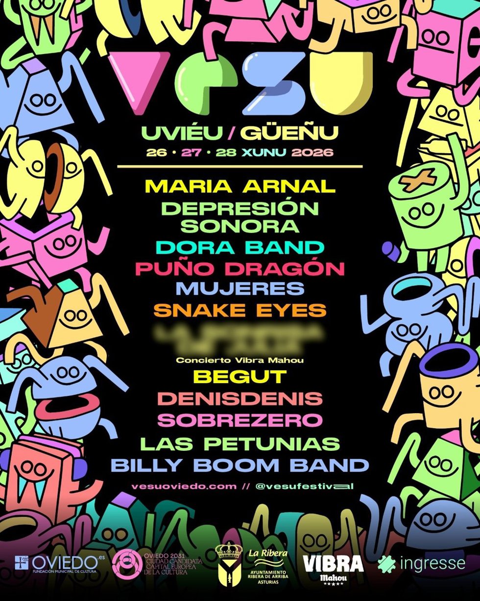 Cartel de la nueva edición del Festival VESU.
