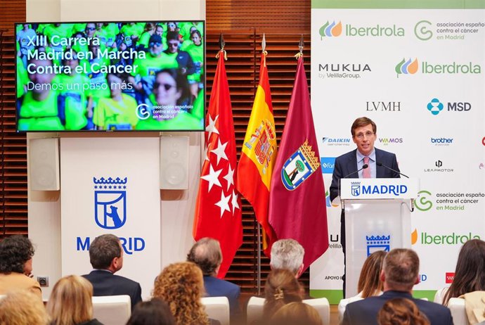 La solidaridad echará a correr el 19 de abril en una nueva cita de la carrera 'Madrid en marcha contra el cáncer'