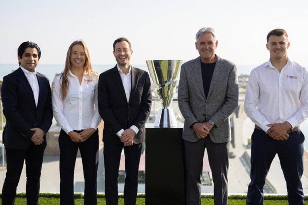 De izda a dcha: Amit Singh, Nicole van der Velden, Antoine Bonnier, Sir Russell Coutts y Diego Botín