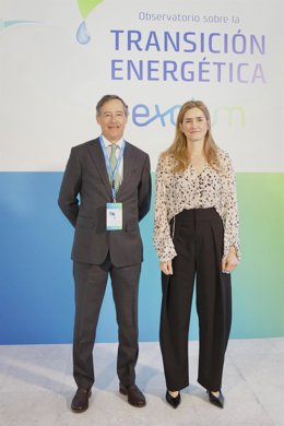 Sara Aagesen y Javier Goñi