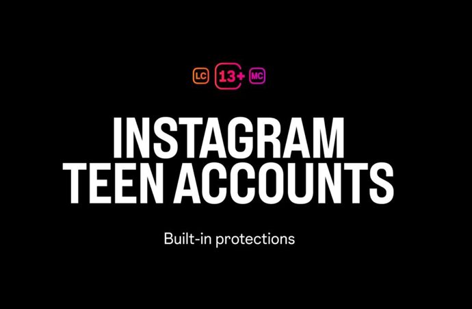 Medidas de proteção para contas de adolescentes no Instagram.