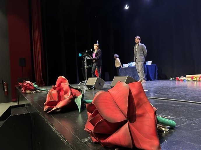 El acto de Sant Jordi organizado por la delegación el año pasado