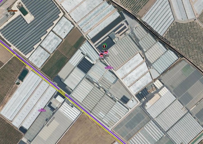 Lugar donde se ha producido el incendio