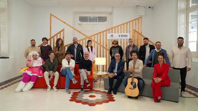 El vicepresidente y diputado de Cultura, Manuel López Mestanza, presenta la programación del segundo trimestre 2026 del centro de cultura contemporánea La Térmica.