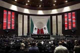 Archivo - Imagen de archivo de una sesión de la Cámara de Diputados de México.