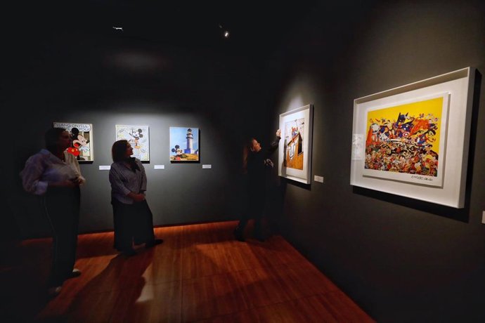 Exposición "Comic in Contemporary Art. Iconos, mito y narrativa" que reúne 70 obras de iconos como Bansky, Warhol, Lichtenstein, Murakami o Yoshitomo Nara en el Centro de Historias de Zaragoza