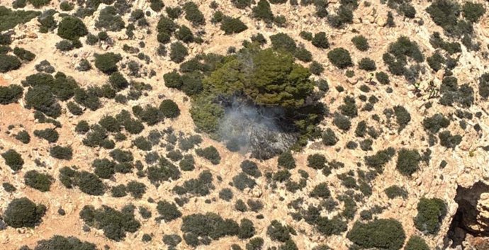 Lugar donde se ha producido el incendio