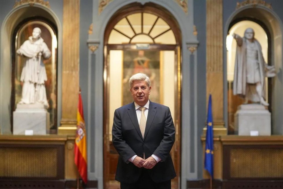 El senador autonómico del PP de Castilla-La Mancha, Miguel Ángel de la Rosa.