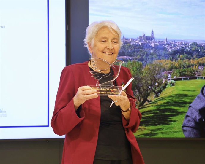 Soledad Gallego-Díaz recoge el Premio de Ética Periodística 'Aurelio Martín'