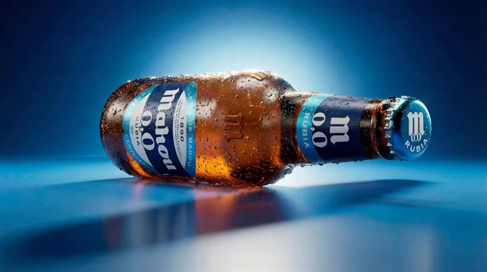 Cerveza Mahou 0,0 Rubia