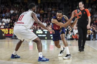 Archivo - Kevin Punter en un Barça-AS Monaco de la Euroliga