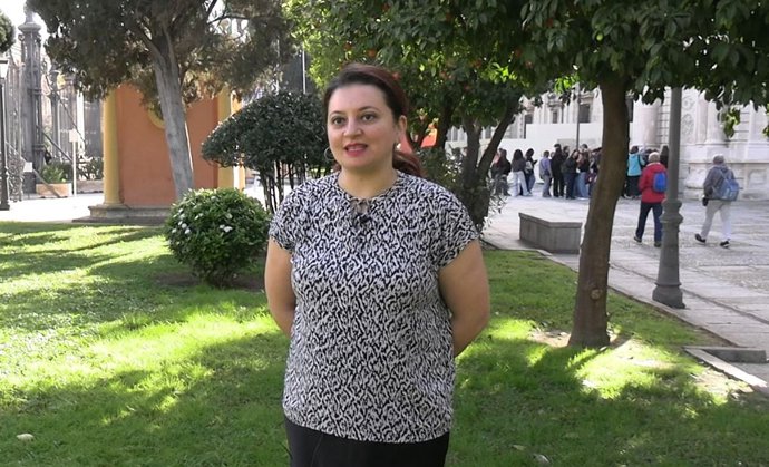 Maydaa Aboelnadr, estudiante africana en la Universidad de Sevilla
