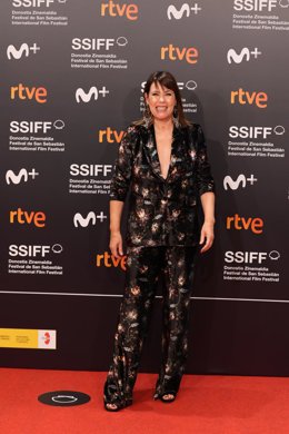 Archivo - Mabel Lozano llega a la gala de apertura del Festival de San Sebastián 2021 en el Kursaal, a 17 de septiembre de 2021, San Sebastián, País Vasco, (España). Desde hoy y hasta el próximo sábado 25 de septiembre San Sebastián se viste de gala para 