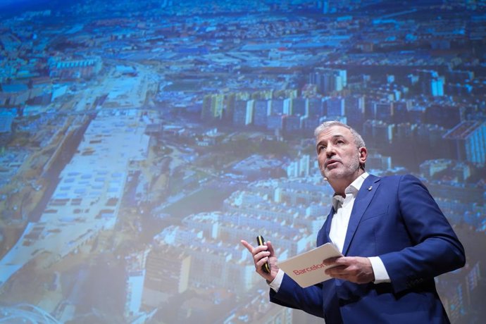 Archivo - El alcalde de Barcelona, Jaume Collboni, durante el encuentro anual ‘El alcalde responde’, en el Colegio de Periodistas de Cataluña, a 25 de febrero de 2026, en Barcelona, Catalunya (España). “El alcalde responde” es un encuentro anual organizad