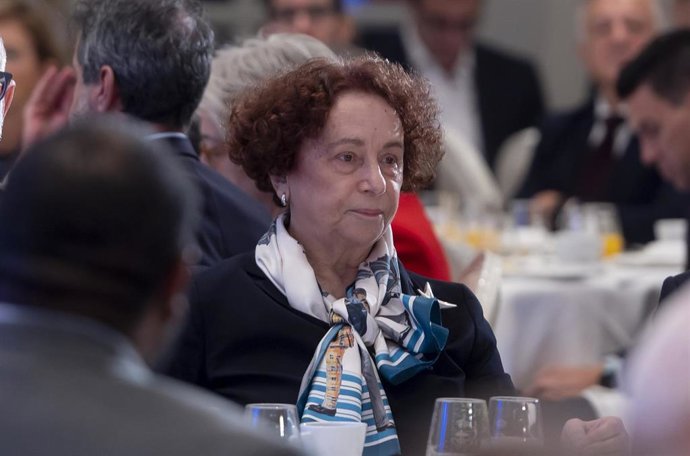 Archivo - La exministra de Asuntos Exteriores Ana Palacio en una imagen de archivo