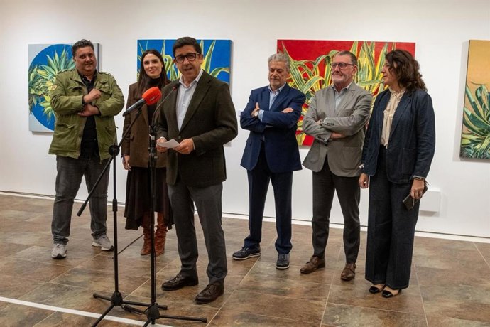 Inauguración de la muestra 'Pinturas 1985-2025'.