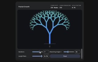 Simulaciones y modelos 3D en las respuestas de Gemini.