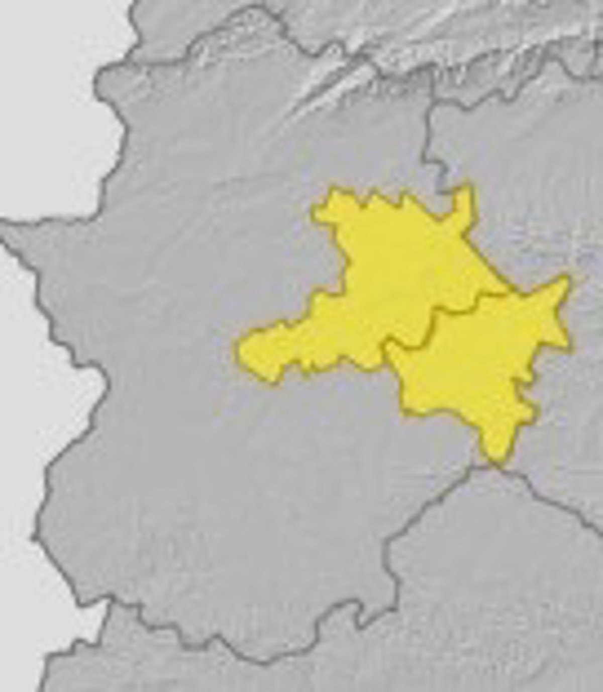 Las comarcas de La Siberia y Villuercas y Montánchez estarán este viernes en alerta amarilla por tormentas