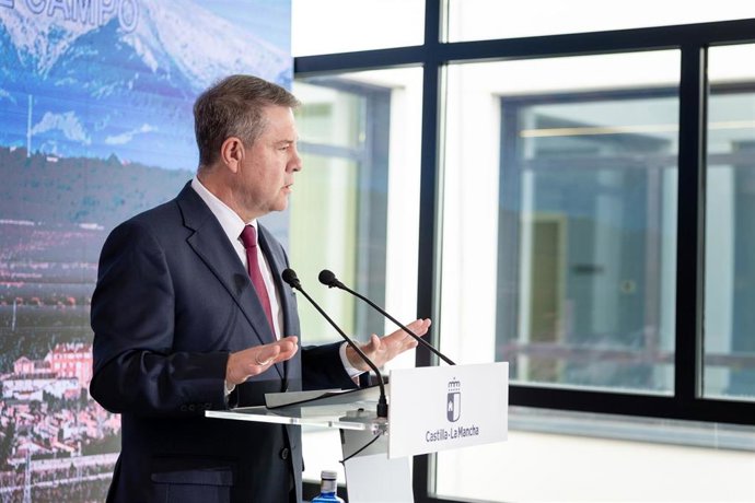 Archivo - El presidente regional, Emiliano García-Page, en una foto de archivo.