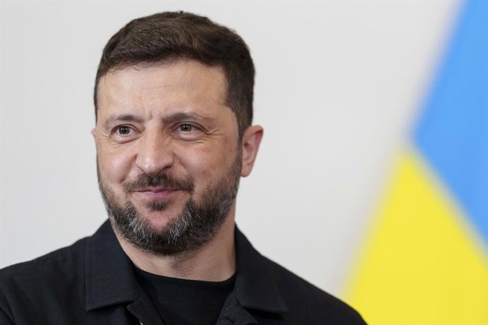 Archivo - El presidente de Ucrania, Volodimir Zelenski.