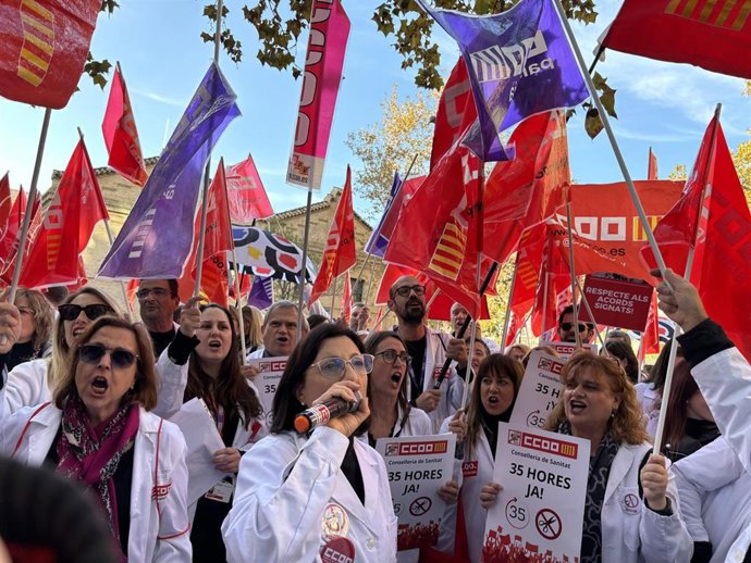 El Área Pública de CCOO PV exige que la Generalitat Valenciana implante las 35 horas antes de acabar el año