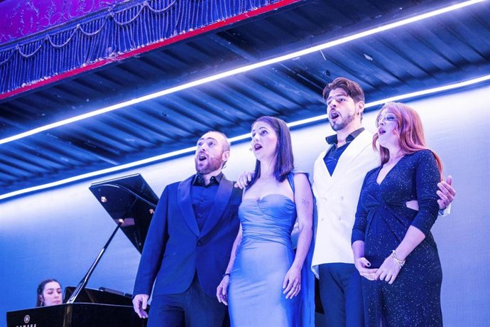 Archivo - Fotografía de archivo de jóvenes talentos del Teatro Real en otro concierto celebrado en Granada con el patrocinio de Fundación Caja Rural Granada.