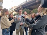 Foto: El PSOE reclama la paralización de las obras nocturnas de "parche" en Arco de Ladrillo que "debería estar ya demolido"